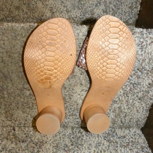 Women Size 8 - Pink Heels/Shoes by Sandia (2 inches) - Picture 2 of 2